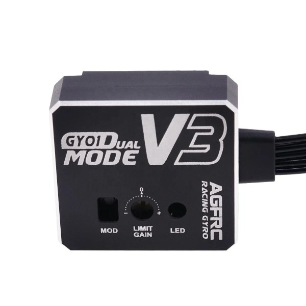 Original AGFRC GY01 V3 Case Dual Gain Modes EPA Setting Drift Tuned RC Gyro for RC Car/Boat